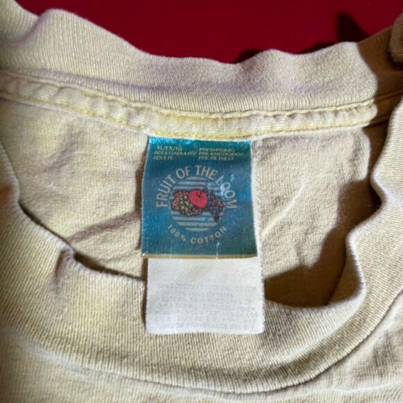 Vtg REM 1995 Tour Band T Shirt Mens XL Fruit Of The Loom Cotton Rock Tees Shirt - Picture 3 of 13